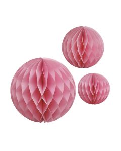 Wabenball Set rosa